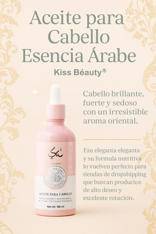 Arabian Glow Hair Nectar – Elixir de Crecimiento y Brillo